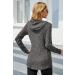 Sosolism Women's Nursing Hoodie - Maternity Breastfeeding Top, Long Sleeve Pregnancy Sweatshirt (M, Charcoal Grey) - Buy Online on GoSupps.com