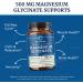 Magnesium Glycinate 500mg | Chelated for High Absorption | Muscle Relaxation Bones Heart Nerve Rest & Calm Support for Women & Men | Magnesium Chelate Supplement & Bisglycinate Complex | 120ct Magnesium 500 - Buy Online on GoSupps.com