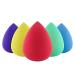 Zenda Naturals Makeup Sponge Set - 5 Beauty Blender Sponges for Flawless Face Powder, Foundation, and Liquid Cosmetics Application - Egg-Shape Blending Wedges - Buy Online on GoSupps.com