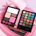 All-in-One Makeup Kit for Women | 24 Eyeshadow Lipsticks Blushers & More - Perfect Gift for Teens & Pros - Buy Online on GoSupps.com