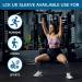 LCK UK Adjustable Calf Support Sleeve for Muscle Pain Relief - Compression Shin Brace for Running Sports Recovery - Reduces Swelling - Men and Women (Black) - Buy Online on GoSupps.com