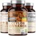 N1N Premium Ceylon Cinnamon 1200mg 100% Organic Ceylon Cinnamon Natural Supplement to Support Healthy Blood Circulation, Brain and Joint Function,120 Caps