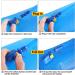 Unigear 2L Hydration Water Bladder Reservoir - BPA-Free & Taste-Free for Backpacking, Biking, Hiking, Camping - Blue - Buy Online on GoSupps.com