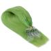 Micro -Ring/Loop Hair Extensions (#green - 60 cm - 200 strands - 0.5g) 100% Remy real hair hair extension micro ring remy quality very easy to use - by hair professional