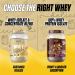 Axe & Sledge WHEY More Premium Protein Blend | 24g Protein Whey Concentrate & Isolate | Prebiotic Fiber for Enhanced Absorption | Creamy Delicious Versatile | 30 Servings Honey Grizzly Graham - Buy Online on GoSupps.com