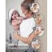 Cuddledry Hands Free Baby Bath Towel | Luxuriously Soft Bamboo & Cotton Hooded Apron Towel for Safe Bathtime | Perfect Newborn Gift | Grey - Buy Online on GoSupps.com