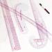 HLZC 15-Piece French Curve Ruler Set for Pattern Making - Clear Sewing Rulers for Beginners and Designers - Buy Online on GoSupps.com