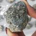 Crystal 1pcs 100-130g Natural Iron Pyrite Cluster Crystal Stone Rough Display Minerals Natural Quartz Crystals Can be Used for Home Goods