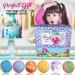 Mermaid Bath Bombs for Girls with Jewelry in Jewelry Box - All Natural, Organic, Shea Butter, Kid Safe, Bubble Bath Fizzies with Surprise Toys - Buy Online on GoSupps.com