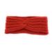 Women's Girls' Winter Warm Knitted Headband Knot Knit Woolly Head Ear Warmer Wrap Sweatband UK Red