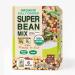 Eat More BeansOrganic Fully Cooked Super Bean Mix | Steamed Bean, USDA Organic, Vegan, Healthy Natural Keto Food | Variety of Organic Edamame, Chickpea, Black Beans, Kidney Beans (6 Pack, 5 oz)