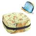 Women's bonds storage pockets Stillpad Wild rabbit running painted leaves portable period kit pocket feminine product bag for women girls color4