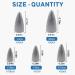 Bullet Fishing Weight Slip Sinkers Kit - 29/83Pcs Assorted Set for Bass Fishing Saltwater - Buy Online on GoSupps.com
