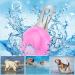 2 Clip On Light Up Dog Collar with Carabiner Dog Collar Waterproof Dog Pet Lights Safety Night Walking Running Lights Glowing Dog Collar with 3 Modes Flashing for Small Medium Large Dog Pink - Buy Online on GoSupps.com