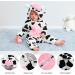 COOKY.D Unisex Winter Hooded Romper Jumpsuit - 24-30 Months Cow Print - Buy Online on GoSupps.com