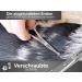 Exclusive Curved Fur & Dog Hair Scissors (11.5 cm) - Precision Grooming Tools for Pets - Buy Online on GoSupps.com