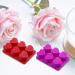 Milivixay 6-Cavity Heart Shape Wax Melt Containers - 25 Pack Clamshells for Tarts and Wax Melts - Buy Online on GoSupps.com