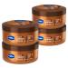Vaseline Intensive Care Body Butter body cream for dry skin relief Cocoa moisturizer for dry skin to heal and reveal its natural glow 227 g (Pack of 4)