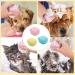 Youery 3-Piece Silicone Pet Bathing Brush Set for Dogs & Cats - Massage Shower Gel Handle Ideal for Grooming & Spa - Buy Online on GoSupps.com