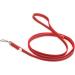 IDC Color & Gray Rubberized Leash - 14mm x 1.8m with Loop | Durable Red-Grey Dog Leash for International Shipping - Buy Online on GoSupps.com