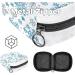GIAPB Sanitary Napkin Storage Bag | Period Tampon Makeup Pad Pouch | Blue Snowflakes Color - Buy Online on GoSupps.com