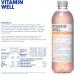  Vitamin Well Vitamin Well - Drinks enriched with vitamins and minerals peach taste 12x500ml (Antioxidant) - Buy Online on GoSupps.com