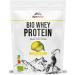 Alpine power organic whey protein lemon taste 500 g - 100% natural ingredients & without additives - high -quality CFM protein powder made of the best organic alpine milk lemon 500 g (1 Pack)