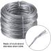Picture Hanging Kit  Listenman D Ring Picture Hangers with Screws  Picture Hanging Wire(100 Feet) and Aluminum Sleeves  Supports up to 30 lb  Included Screwdriver - Buy Online on GoSupps.com