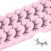 Manga Lashes 13MM - Natural Japanese Anime Spiky False Eyelashes - 8 Pairs Pack by PHKERATA Style H - Buy Online on GoSupps.com