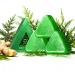 Nature Triangle Shampoo Bar Seven Green Shampoo shampoo bar with Usma grass and cypress extract gentle cleansing & nourishing care against hair loss hair growth 3 pieces 3 pieces