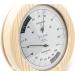 Fischer 196TH-03 Sauna Thermohygrometer - 150mm Hair Hygrometer & Bimetal Thermometer - Premium Pine Wood - Made in Germany - International Shipping Available - Buy Online on GoSupps.com