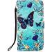 IMei-Konsktzh lle for Samsung Galaxy A25/A24 - Colorful PU Leather Protective Case with Card Holder & Stand | Love Butterfly Design - Buy Online on GoSupps.com