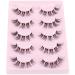 TOOCHUNAG Fairy Cluster Lashes - Natural Look Spiky Long Volume D Curl Faux Mink Lashes - 10-19mm Multipack - Buy Online on GoSupps.com