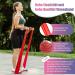 Ching Fitness Straps 3-Set - 1.8m Gymnastics Bands with 3 Resistance Levels for Yoga Pilates Strength Training & Physiotherapy | Includes Carrying Bag & Instructions - Buy Online on GoSupps.com