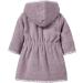Shop Vertbaudet Girls Baby Bathrobe 'Flower Magic' - Oeko-Tex 80 Violet | International Shipping Available - Buy Online on GoSupps.com