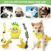 SQinor Plush Dog Toys - Interactive Pineapple Toy Set for Large & Small Dogs | Cuddly Puppy Plaything - Buy Online on GoSupps.com