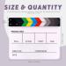 Swpeet 8Pcs 10"x12" Acrylic Film Movie Directors Clapboard Kit  Magnetic Blackboard Eraser  M3 Hex Wrench and 5Pcs Custom Pens Dry Erase Director Clapper Coating Board Slate for Director or Film Fans - Buy Online on GoSupps.com