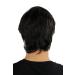 WIG ME UP GFW355A-2 Men's Black Short Hair Wig - Stylish Straight Parting for All Occasions - Buy Online on GoSupps.com