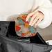 Autumn Floral Vintage Leaves Period Bag - Sanitary Napkin Storage & Travel Makeup Pouch - Buy Online on GoSupps.com