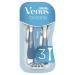Gillette Venus Oceana disposable razors for women pack of 4 (4 x 3 pieces)