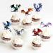 30 pieces dragon theme cupcake topper mythical stories Torte decoration picks realistic cake attachment tortendendeko young wedding birthday event party animals theme topic party decoration care dragon-7