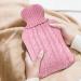 Rope Cover for Hot Water Bottles - Removable & Washable Soft Heat Bag for Pain Relief | Comfortable Hand-Foot Warmer (Pink) - International Shipping Available - Buy Online on GoSupps.com