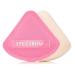 Brush Club Makeup Puffs - Soft Velour Triangle Powder Puff & Marble Rubycell Blender | Set & Bake | 2 Red & Pink Puffs - Buy Online on GoSupps.com