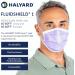 Buy HALYARD FLUIDSHIELD 1 Disposable Procedure Masks - Lavender Soft Lining & Earloops Level 1 - Case of 500 | International Shipping Available - Buy Online on GoSupps.com