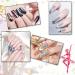 1000PC Nail Tip Set: 500 Natural & 500 Clear French Tips | Acrylic Half Cover False Nails for Salon & DIY | 10 Sizes - International Shipping - Buy Online on GoSupps.com