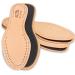 Sulpo 3 pair of real leather inshole premium leather activated carbon inserts odor absorber anti - sweat insoles breathable pecari leather 42