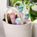 Happy Bum Baby Bath Set with Body Wash, Shampoo, Lotion, Face & Diaper Cream - Gift Set in Cotton Rope Basket - Buy Online on GoSupps.com
