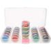The Beadsmith Clear Plastic Bead Storage Case - 25 Removable Jars, 5 Screw Top Lids - Organizer for Jewelry and Crafts - Buy Online on GoSupps.com