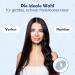 Ponik's Self-Adhering Hair Roller Curlers Set - 12 Blue 28mm Curls for Gorgeous Hair - Buy Online on GoSupps.com