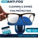 Ultra Anti-Fog Lens Cleaning Wipes - Pre-Moistened for Eyeglasses Sunglasses Screens & More | 200 Count (2 PACK) - Best International Shipping - Buy Online on GoSupps.com